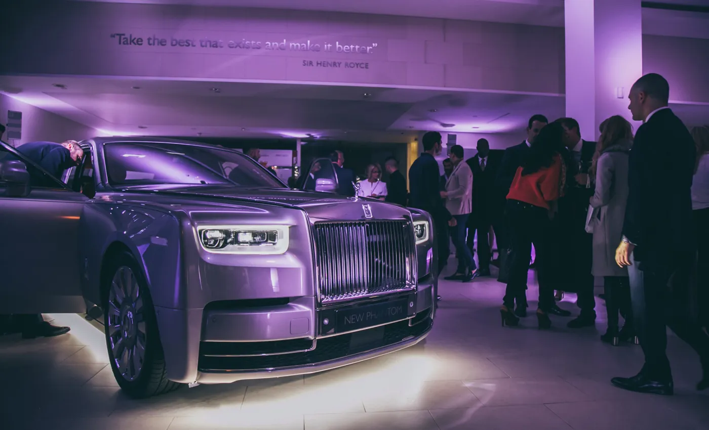 HR Owen celebrates luxury at Rolls Royce Phantom launch gallery