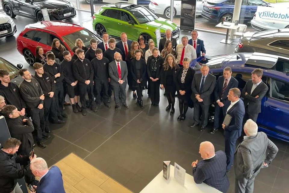 Swansway's Carlisle Audi aftersales rank top at Audi Q Power Awards