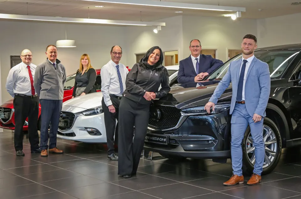 Snows Motor Group opens revamped Mazda Portsmouth showroom