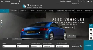 Swansway's homepage