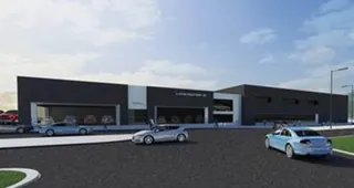 Farnell Land Rover Leeds - artists impression