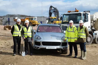 Work starts on new £4million Peter Vardy Porsche Centre in Aberdeen