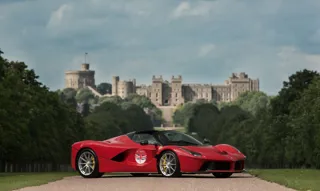Ferrari 70th celebration Windsor Castle 