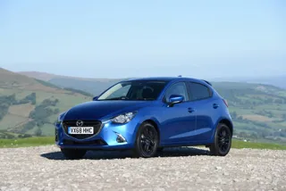 Mazda2 Black+ Edition in blue