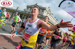 Paul Philpott in the 2017 London Marathon