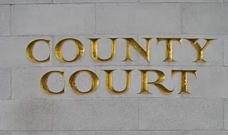 County Court sign