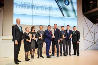 Lloyd Motor Group Blackpool BMW Award winners 2017