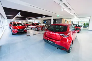 Mazda showroom