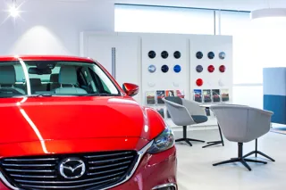 Mazda dealership demonstrating 2016 CI