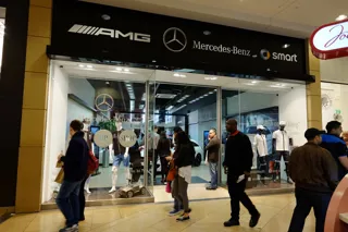 Mercedes-Benz Retail Group Bullring pop-up store 2015