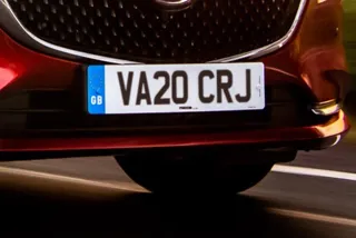 registration plate for '20' VRN
