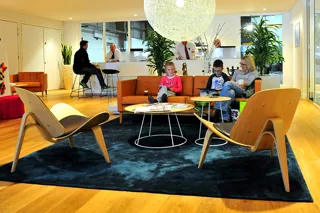 Volvo VRE dealership 'living room'