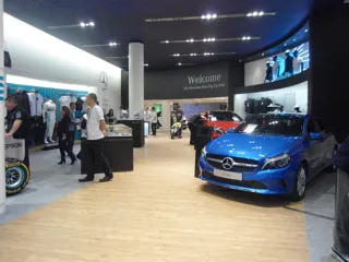 Mercedes-Benz Reading pop-up