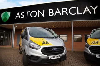 Aston Barlcay partnership with the AA and VMS Group