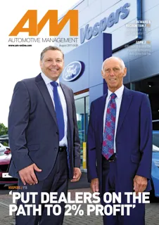 AM Automotive management - cover August 2017 - Vospers