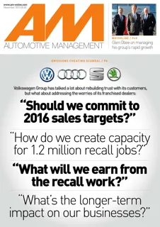 AM Automotive management cover November 2015covre