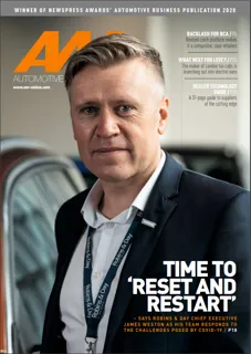 AM November 2020 cover showing James Weston, chief executive of Robins & Day.