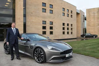 Outgoing: Dr Andy Palmer, Aston Martin CEO