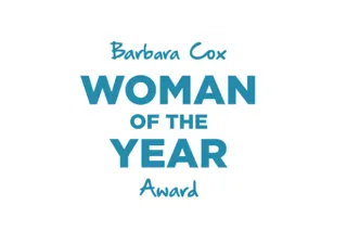 Barbara Cox “Woman of the Year” Award logo