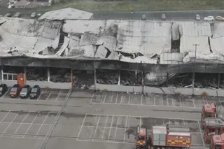 Ron Skinner and Sons suffered a major fire at its Tredegar car dealership