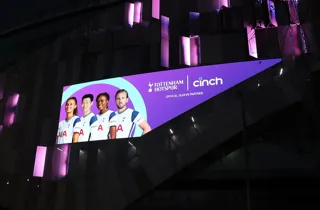 cinch has become Tottenham Hotspur's first shirt sleeve sponsor