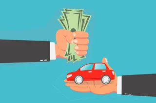 Finance and insurance feature image cash for car