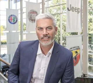 Iain Montgomery, sales director for Alfa Romeo/Jeep