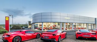 Sytner Group's existing Graypaul Ferrari UK supercar showroom in Edinburgh