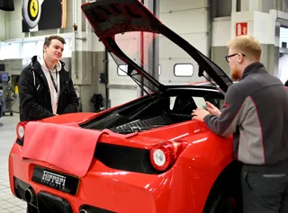 Ferrari hosted more than 400 students at its aftersales facility to showcase its apprenticeship opportunities, during National Apprenticeship Week.