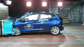 Ford Fiesta's 2017 frontal collision test