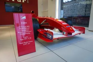 HR Owen's 2001 Ferrari F1 car replica