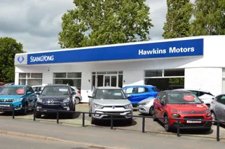 Hawkins Motors' new Ssangyong Motors UK franchised car dealership in Shrewsbury