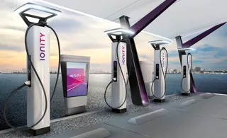Ionity will open the first of 50 planned 350kWh rapid charge stations in the UK next month