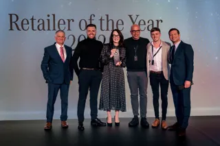 The team at JCT600 won Mercedes' 2022 Retailer of the Year award