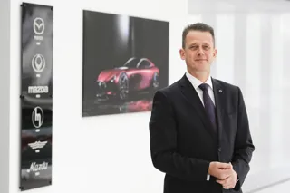 Jeremy Thomson, managing director of Mazda UK