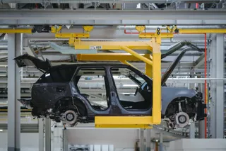 Range Rover production in JLR's Solihull manufacturing facility