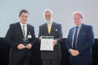 Will Allen, HRH Prince Michael of Kent and Steve Nash, IMI