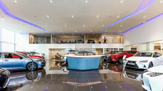 Inside Motorline's new Lexus showroom in Maidstone, Kent
