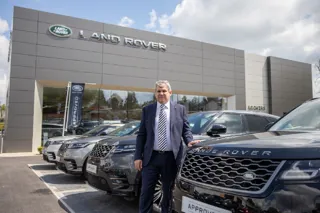 Shaun McElhinney, head of business at Lookers Jaguar Land Rover Bishop’s Stortford 