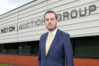 James Tomlinson, managing director of MAG, outside his company’s new premises in Rotherham