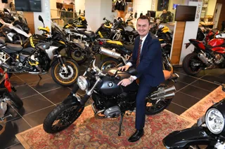 Vertu Motorcycles division brand director, Mark Goode