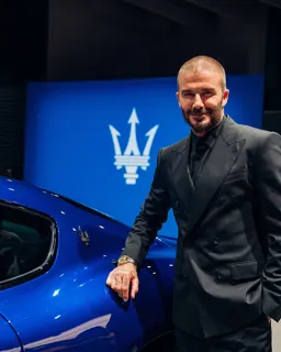David Beckham opens new Maserati store at HR Owen flagship facility