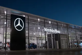 Mercedes star emblem