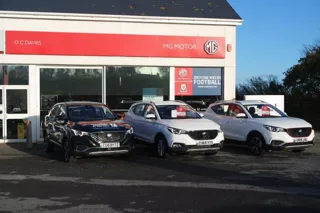 OC Davies & Sons' new MG Motor UK dealership in Cardigan