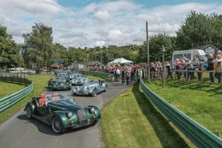 Morgan Plus Six at ‘Thrill On The Hill’