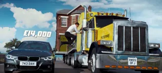 A Motorway TV advert banned by the ASA