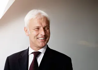 Volkswagen Group chief executive Matthias Müller