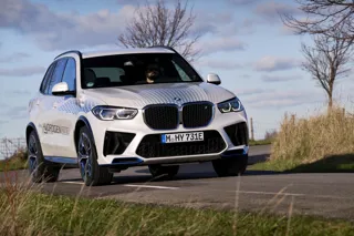 BMW's iX5 Hydrogen fuel cell electric vehicle (FCEV)