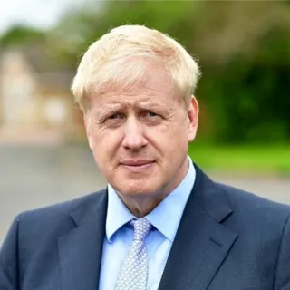 UK prime minster Boris Johnson