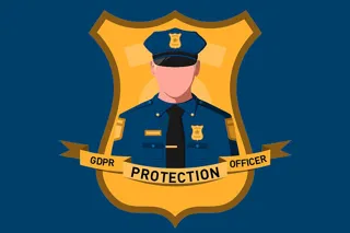 GDPR data protection officer badge